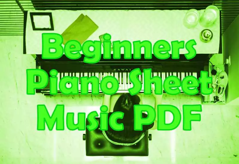 Beginners Piano Sheet Music PDF Music4Kids
