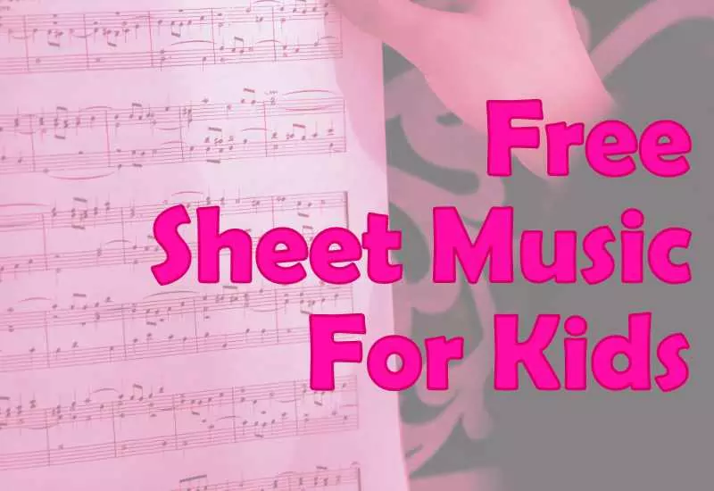 Free Sheet Music For Kids